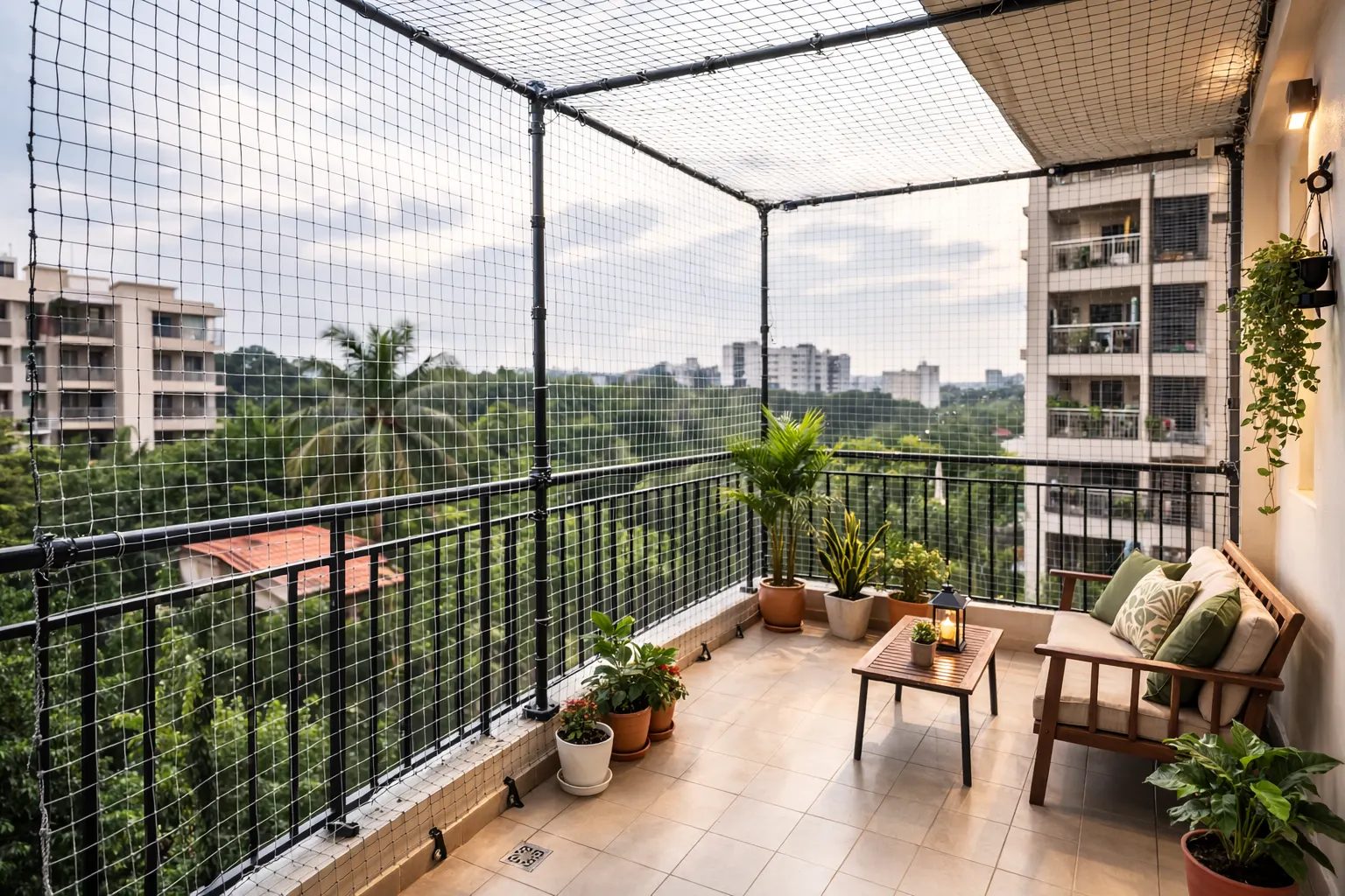 Anti-Monkey Safety Nets