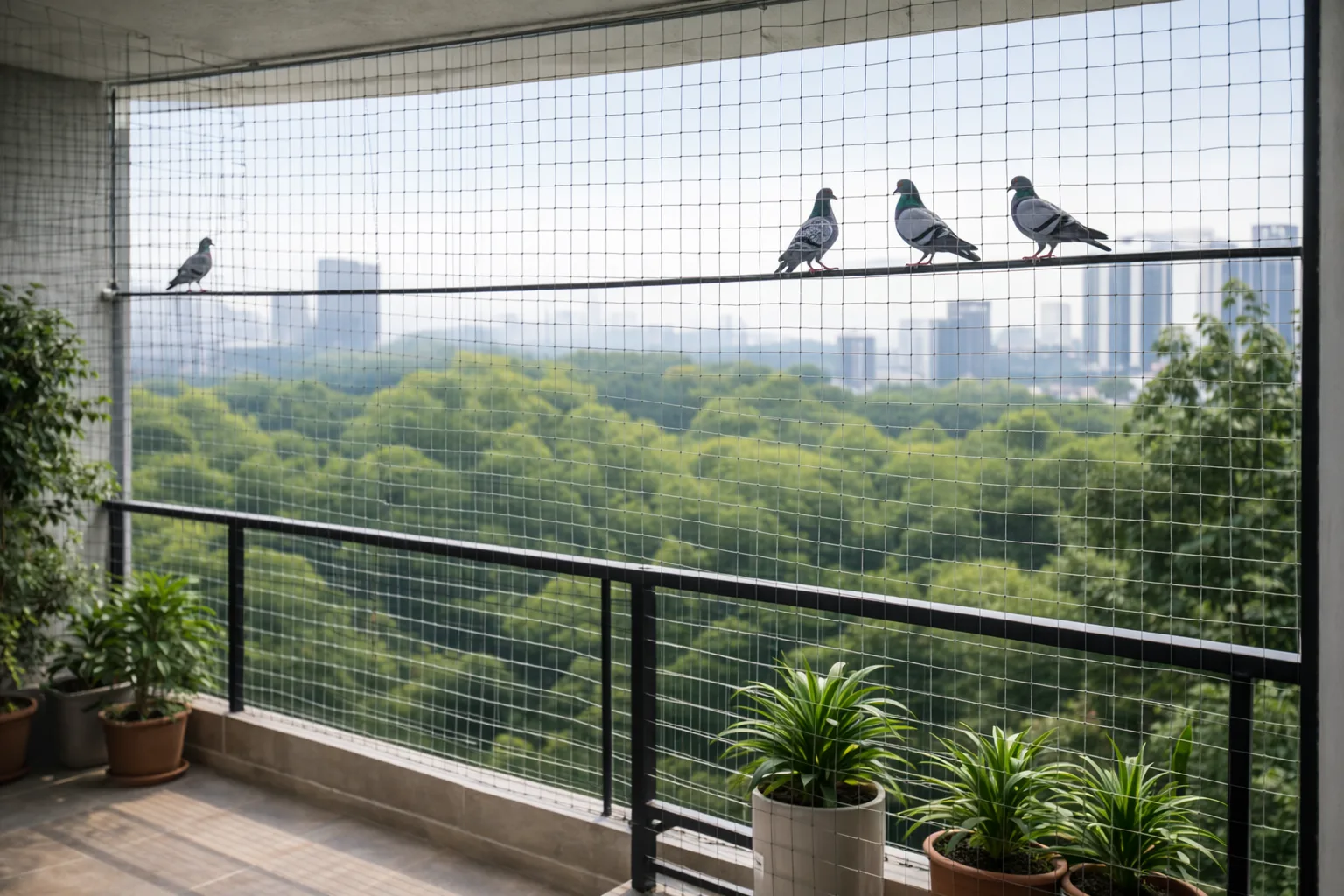 Pigeon Safety Nets (Most Popular Service)