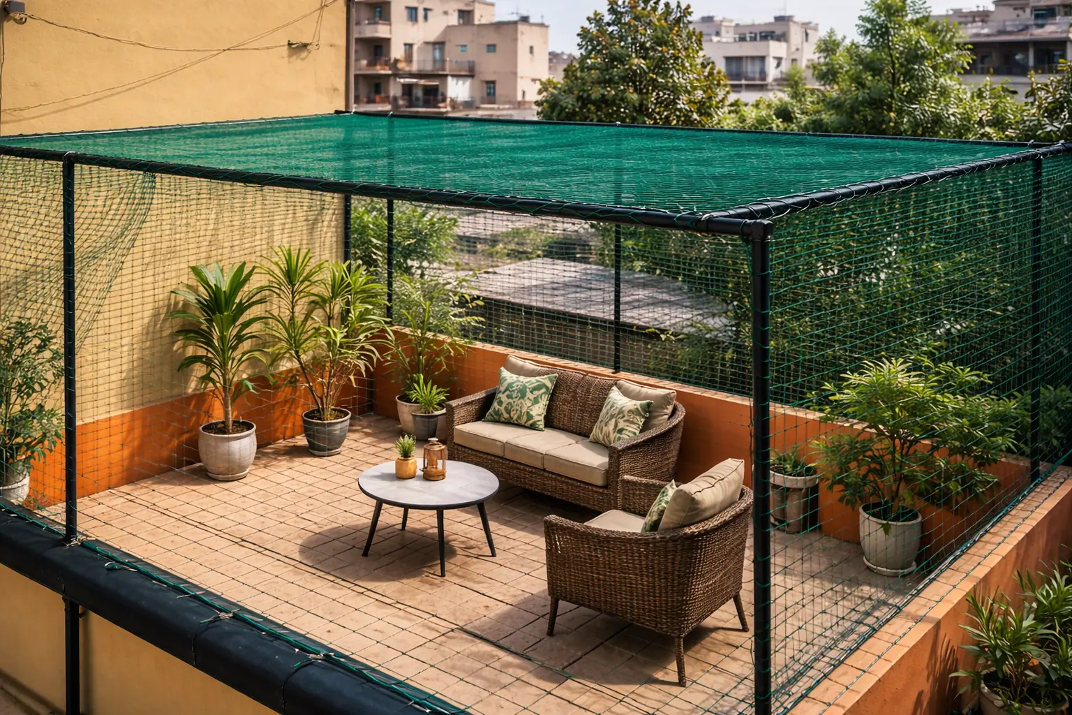 Terrace Safety Nets